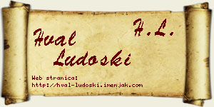 Hval Ludoški vizit kartica